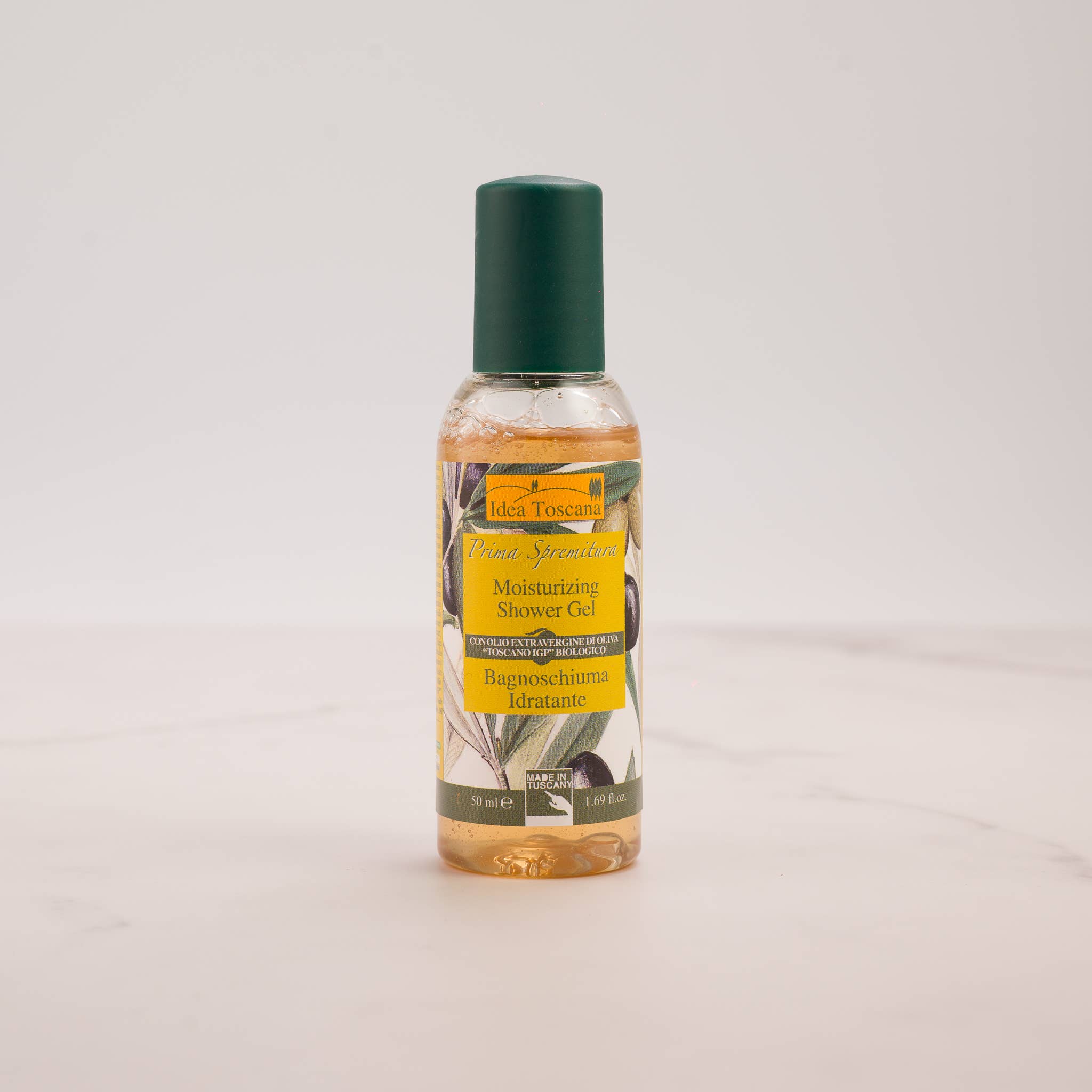 Idea Toscana - Wholesale Body Wash/Shower Gel - NATURAL MOISTURIZING SHOWER GEL MADE IN TUSCANY 50 ML