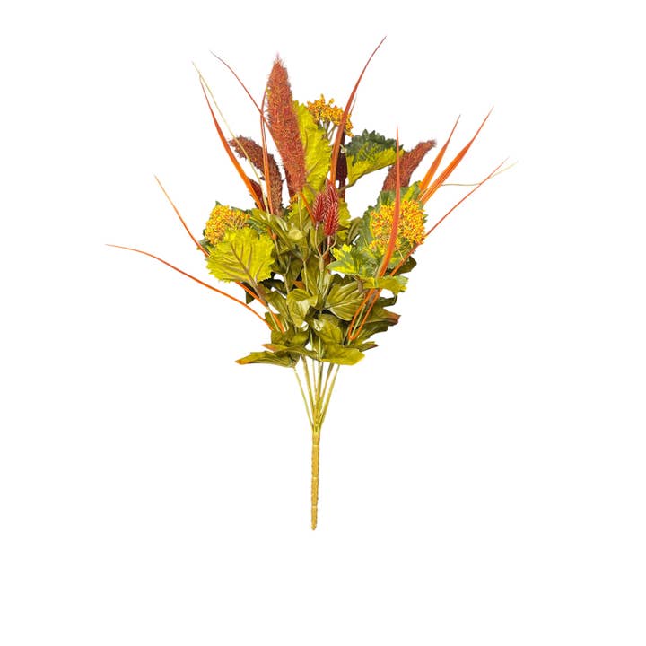 Thompson Wholesale - Wholesale Artificial Flowers - Fall Filler Bushes -- 21 Piece Set14