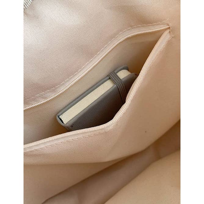 Sweetkama – Engroshandel Tote bag - Dame – Sweetkama dame skuldertaske i ensfarvet polstret skumdesign SKAB413412