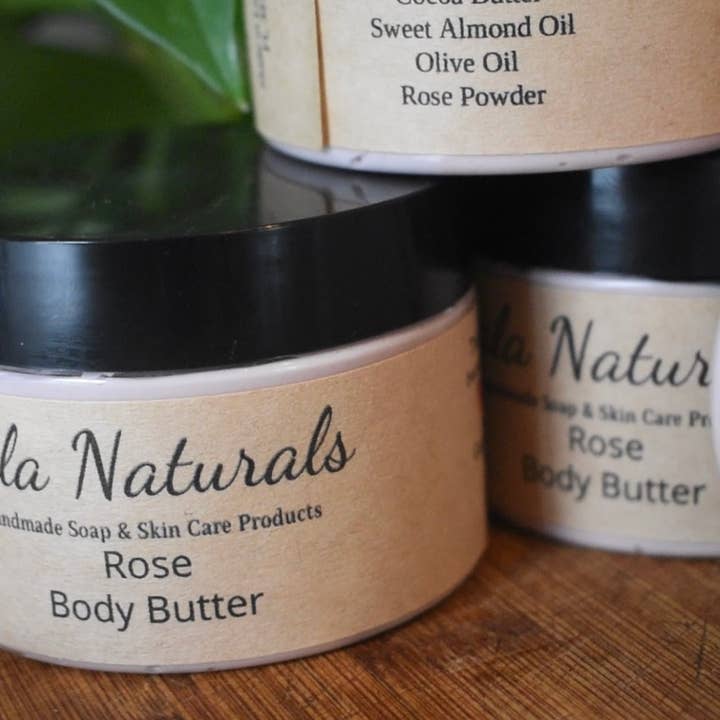 Rose Body Butter for wholesale by Gala Naturals