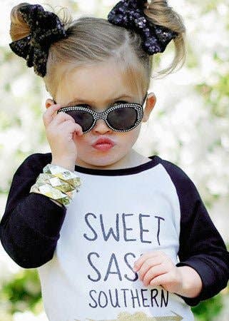 The Hair Bow Company - Wholesale Hair Bow - Kids - Sequin Hair Bow - Alligator Clip - 4"1