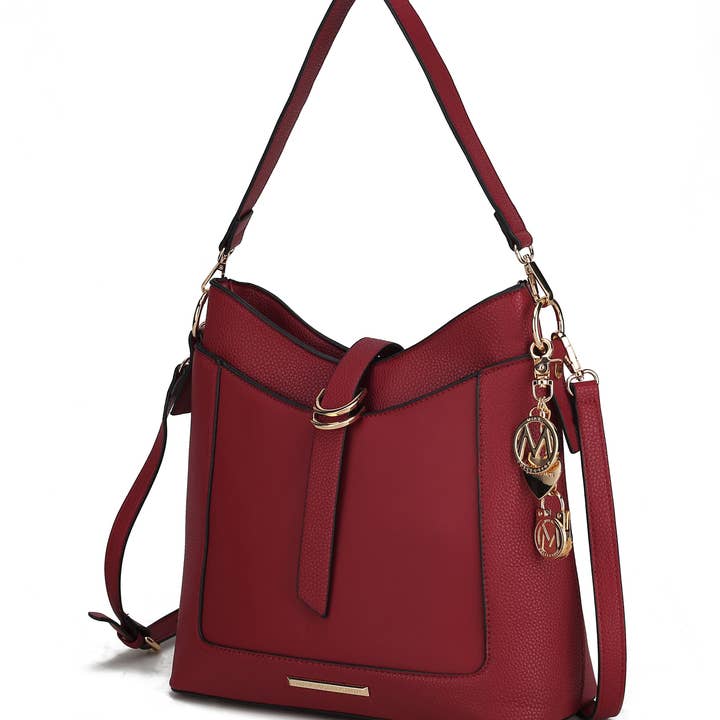 MKF Collection – Engroshandel Skuldertaske – til kvinder – Genève vegansk læder skulder håndtaske Crossover af Mia K9