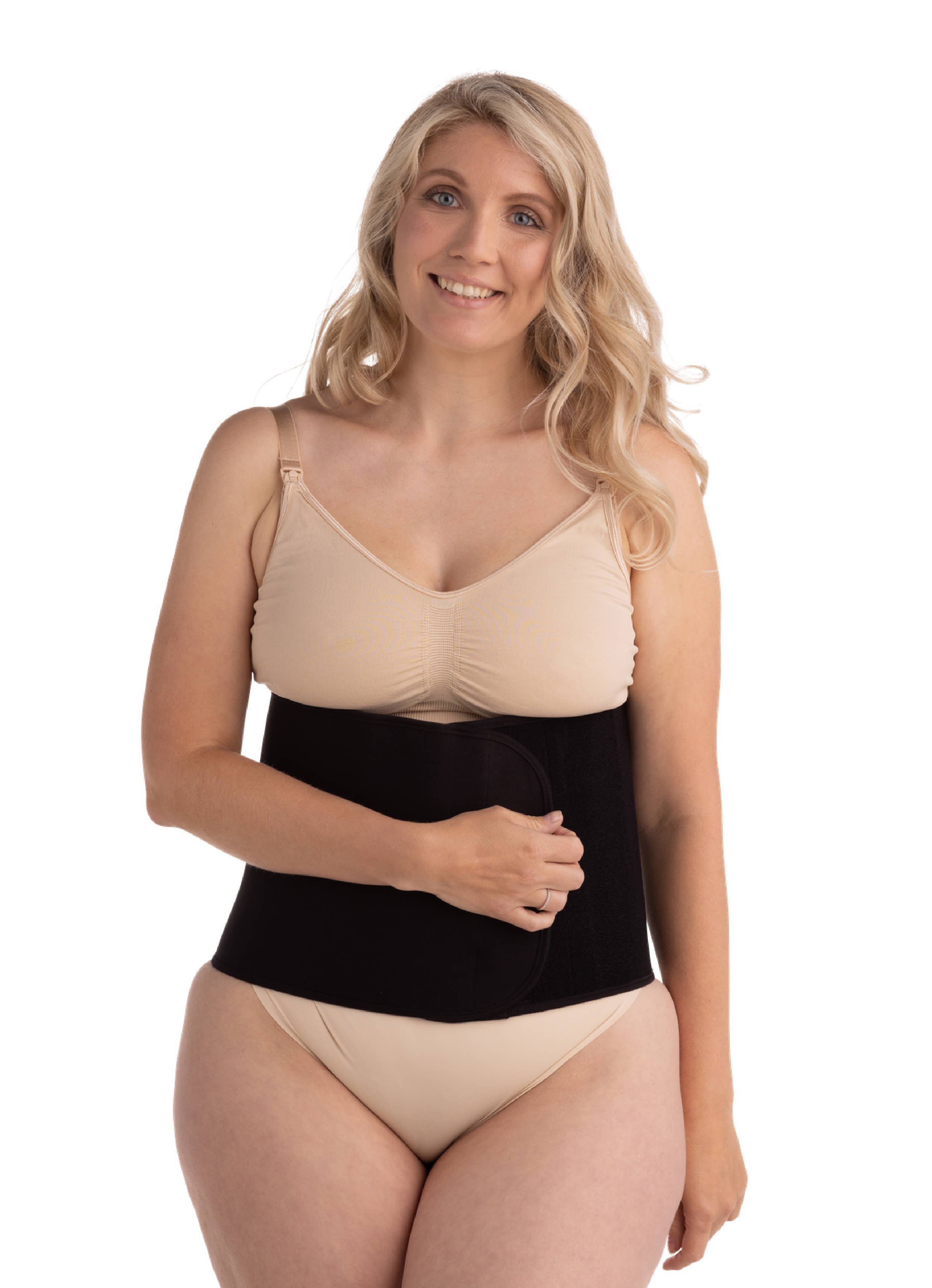 Carriwell - Wholesale Belly Band - Maternity - Post Birth Belly Binder made with Organic cotton (Black)7