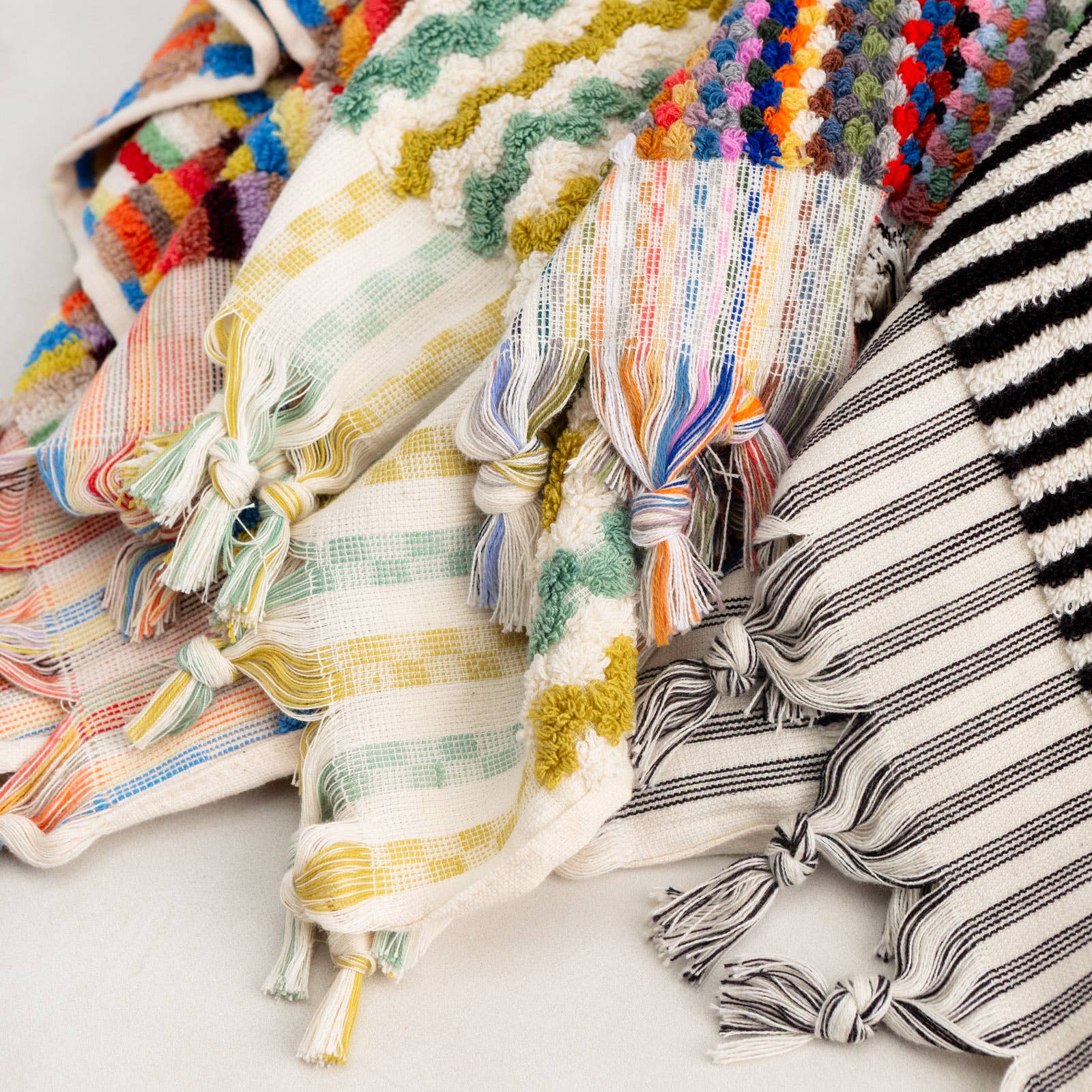 Pigeon Toe Ceramics & Home Textiles - Vendita all'ingrosso Asciugamani per le mani - Asciugamano in Cotone Organico Turco2