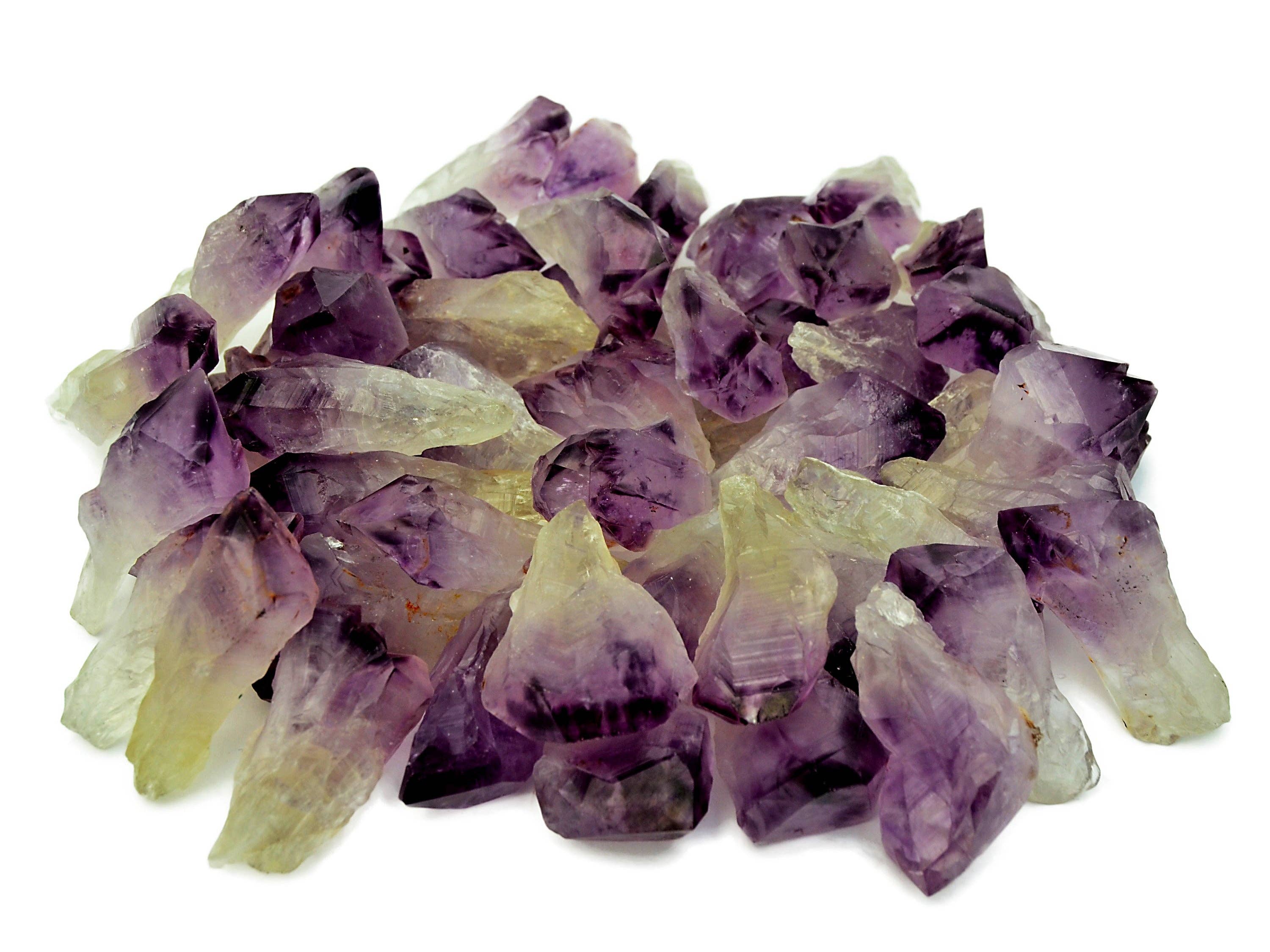 Kaia & Crystals - Wholesale Spirituele steen/kristal - Natuurzuivere ruwe amethistpunt (50 mm - 70 mm)8