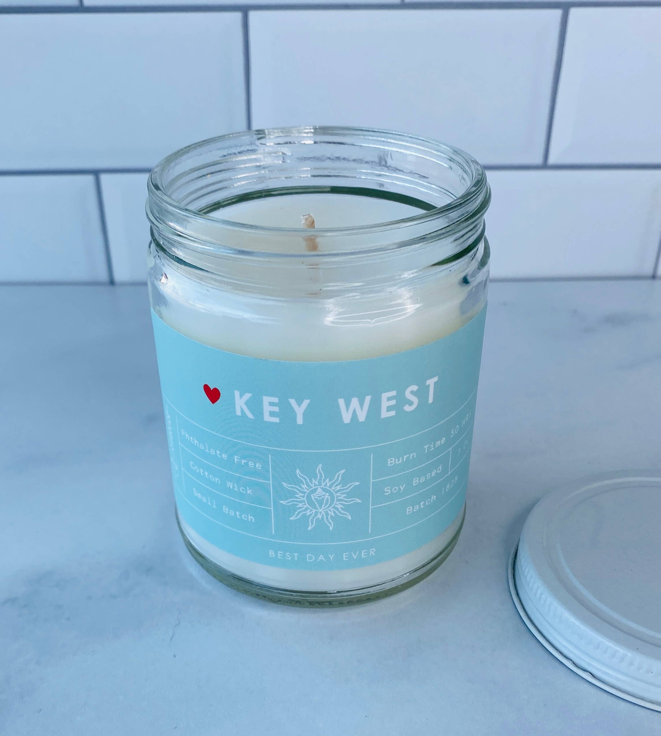 Rambling Caravan - Wholesale Jar/Filled Candle - Key West, FL Candle1