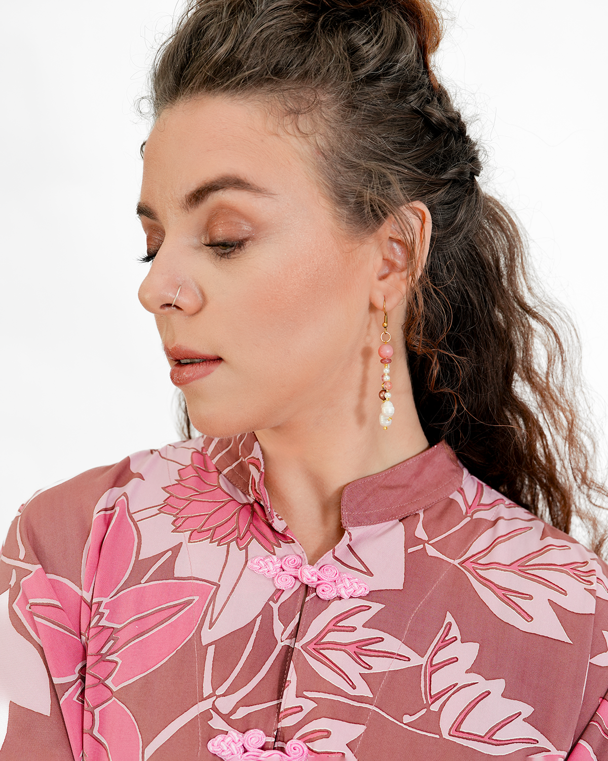 Balizen Direct from Bali - Wholesale Kaftan - Women's - NEW | High Neck Kaftan Dress | Big Passion Flower Sienna6