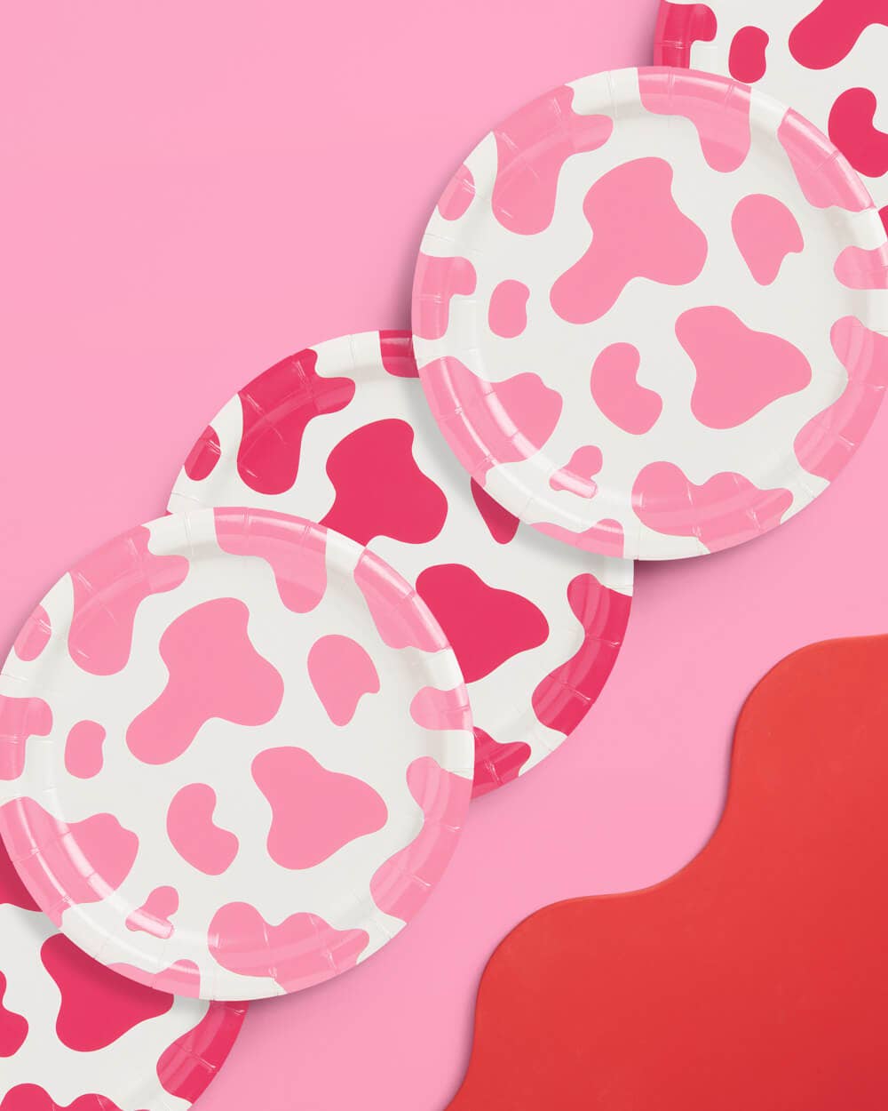 xo, Fetti - Wholesale Disposable Plate - Pink Cow Paper Plates, Bachelorette, Birthday, Rodeo Decor2