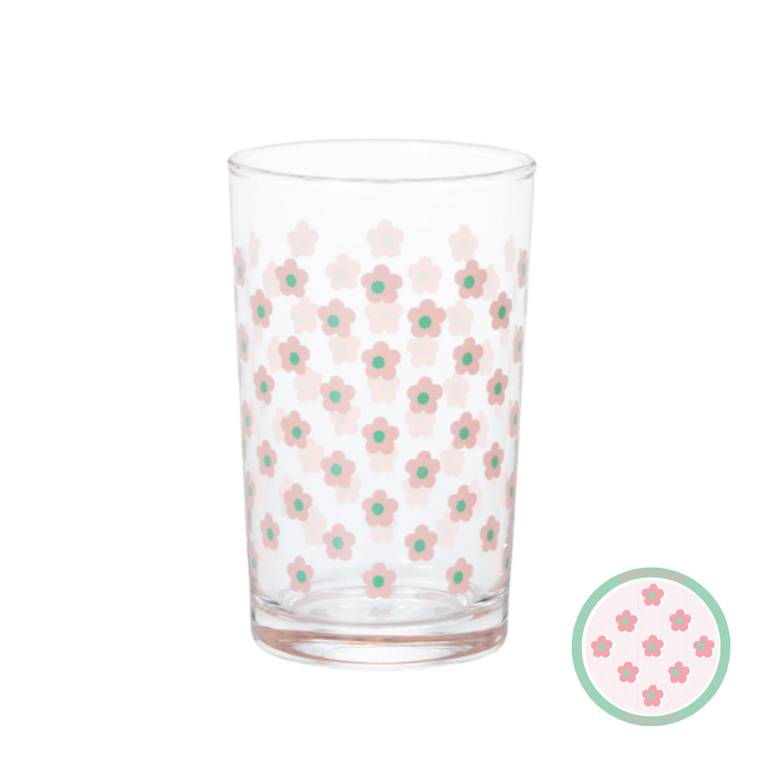 ADERIA - Wholesale Drinking Glass/Cup - ADERIA Retro | Short Tumbler | 7 Pattern Options1