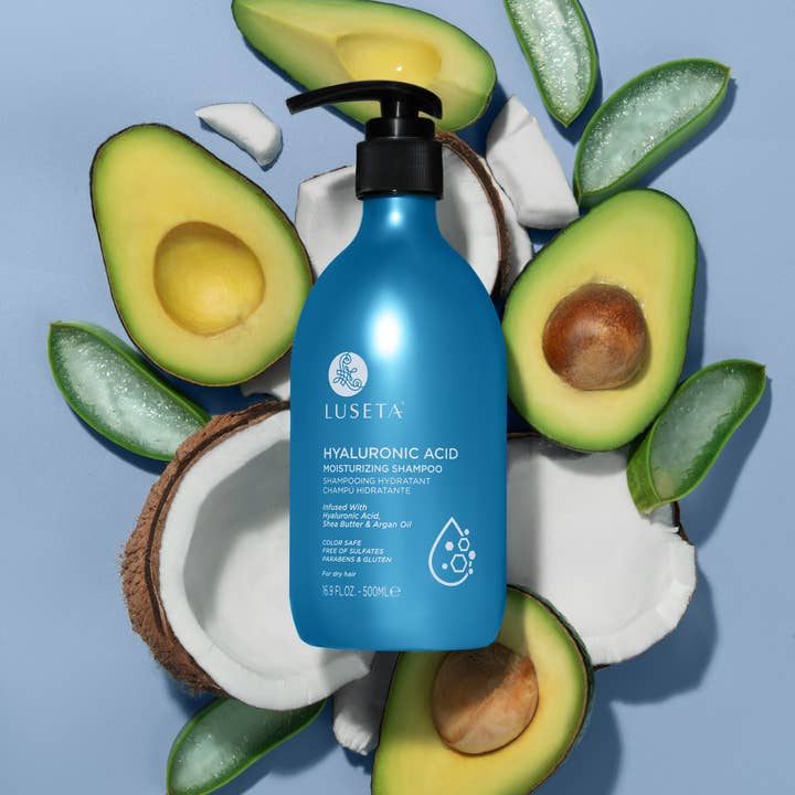 Luseta Beauty - Wholesale Hair Shampoo - Hyaluronic Acid Moisturizing Shampoo - 16.9oz