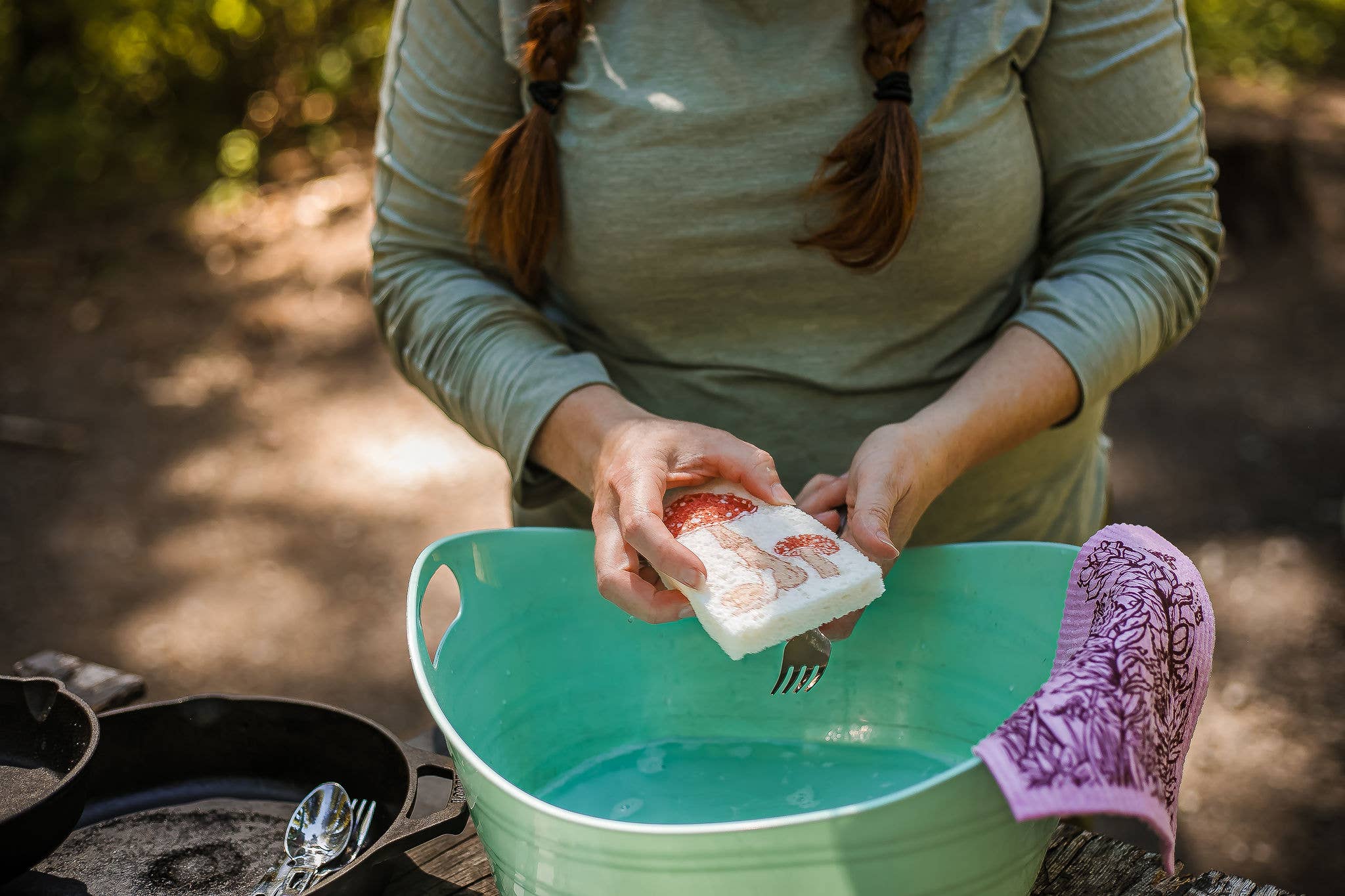 Corvidae drawings & designs - Wholesale Cleaning Sponge - Mushroom Compostable Pop Up Sponges - set of 32