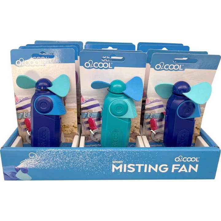 Everyday Supply Co - Wholesale Handheld Electric Fan - O2COOL 4.72" Misting Fan 1-Speed (Case of 12)