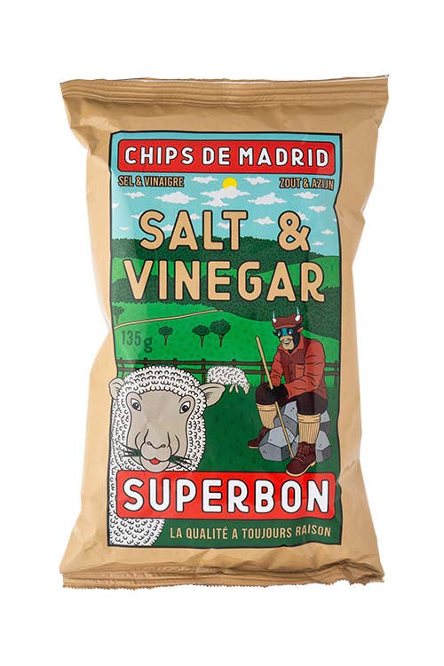 Superstories – Engroshandel Chips – Superbon Salt & Eddike Chips 135 g