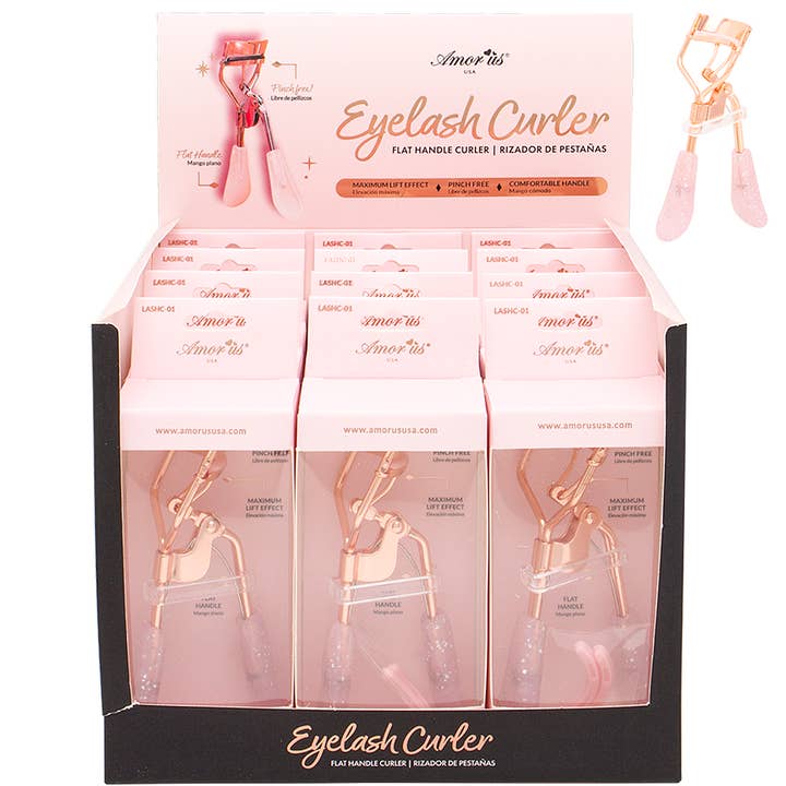 FLAT HANDLE EYELASH CURLER 12 UNITS , LASHC 01 for wholesale by JOIA ACCESSORIES