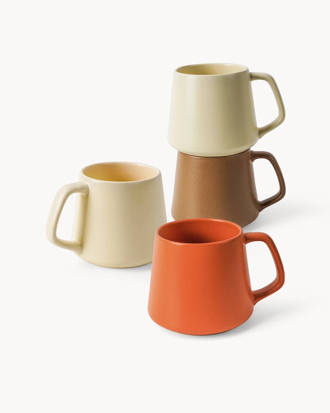 MIAMIO - Vente Tasse à café - Ensemble de 4 mugs à café luxe, 420 ml1
