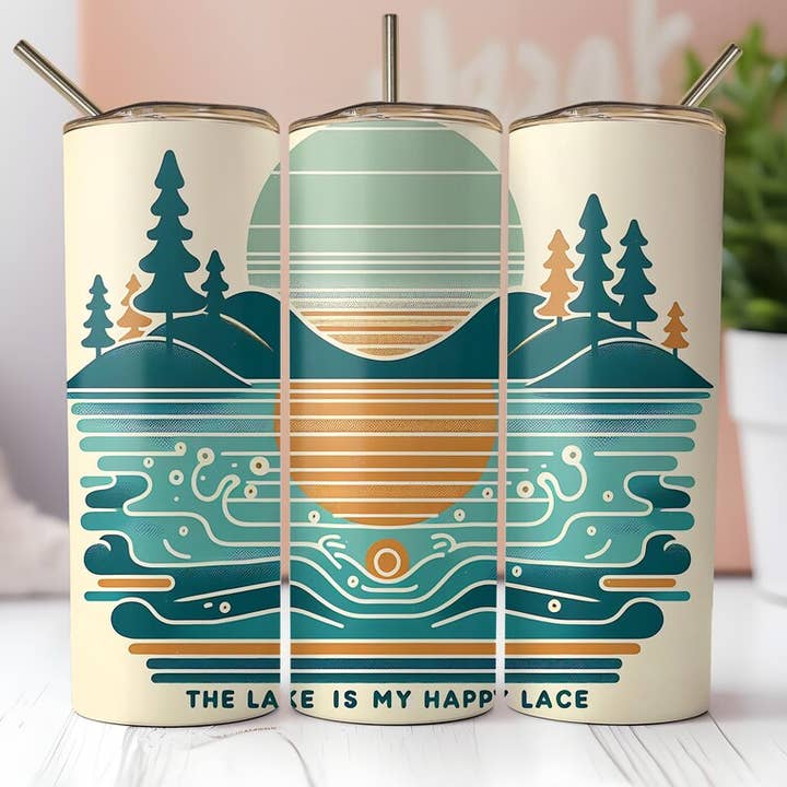 Lake Life 9 | Copo Térmico por atacado de Designs by Robyn