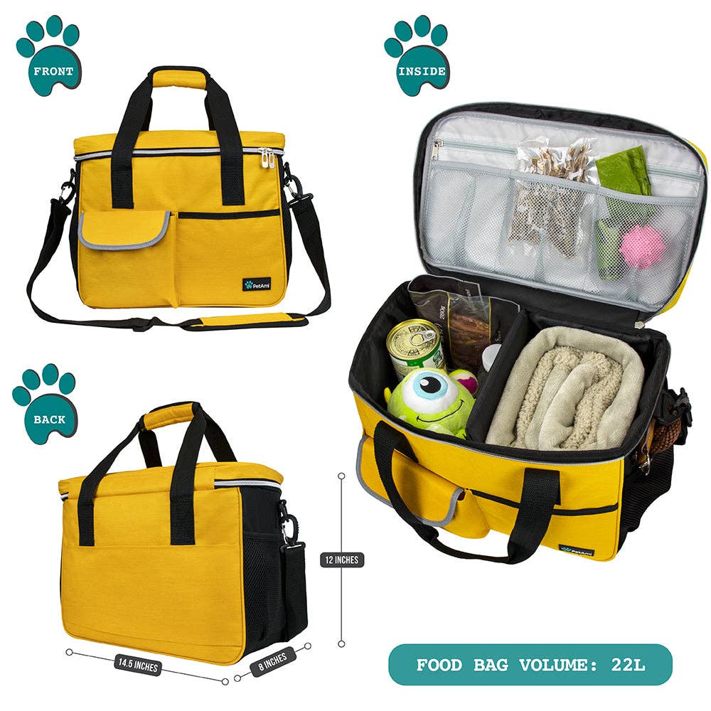 PetAmi - Vendita all'ingrosso Trasportino - Cani e gatti - Borsa Organizer Deluxe da Viaggio per Animali92