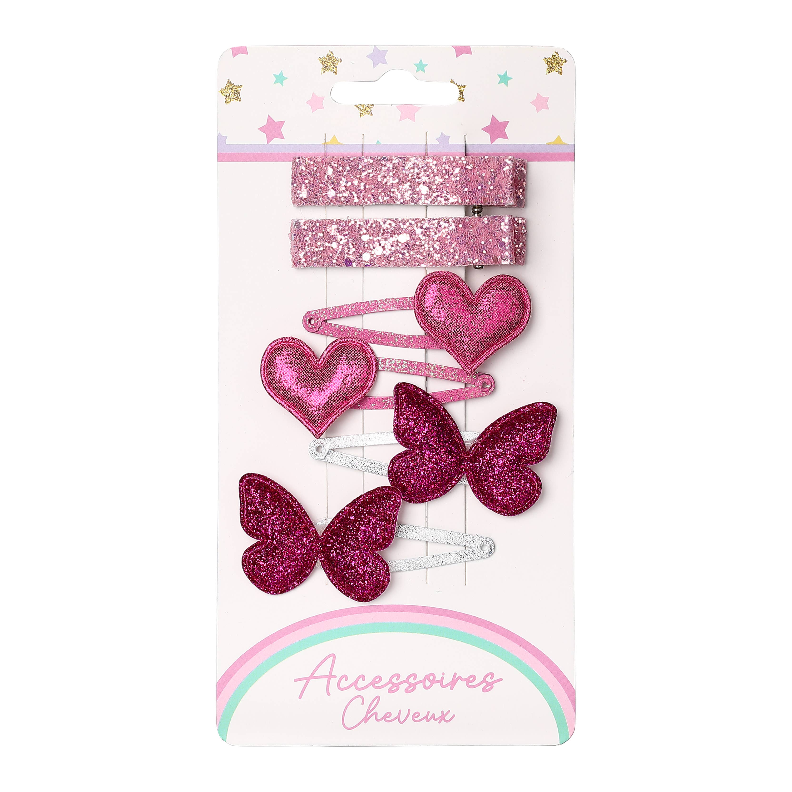 STELLA GREEN - Wholesale Hair Clip - Kids - Set of 6 Hair Clips – Whimsical Sparkle16