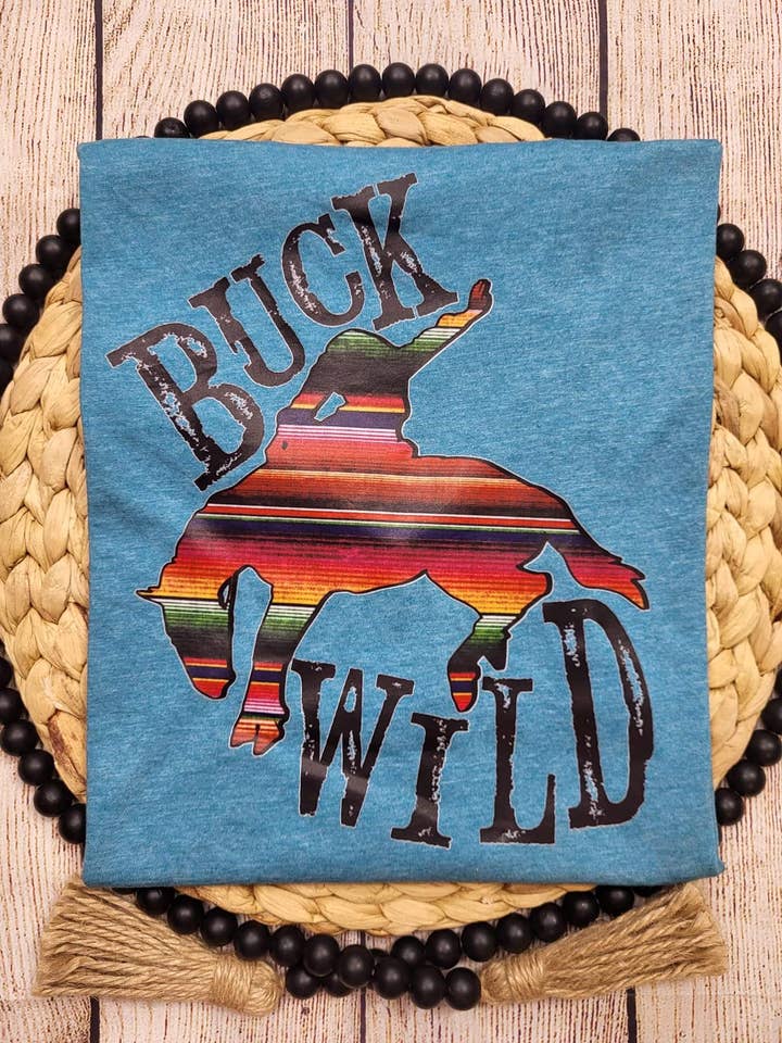 Maglietta Buck Wild per la vendita all'ingrosso da parte di Wanderlust Designs Wholesale