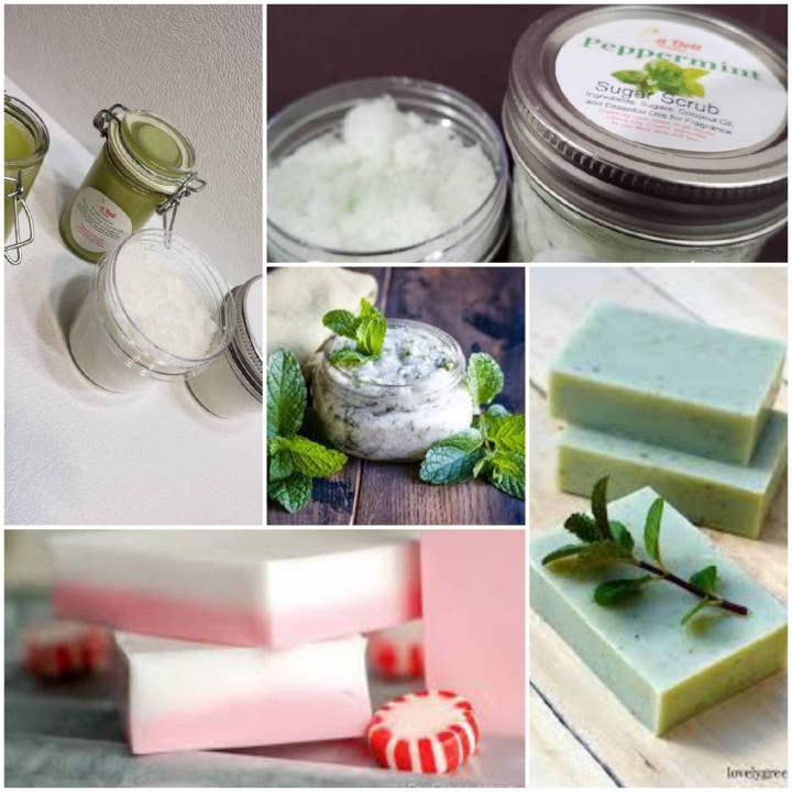 Peppermint gift set for wholesale by Ladell Organics