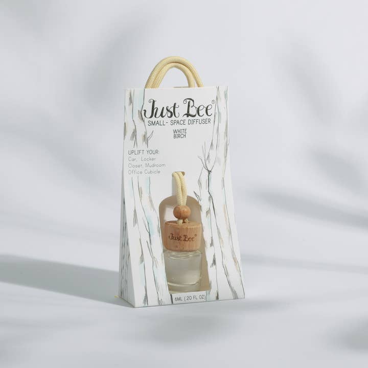 Just Bee - Wholesale Reed Diffuser - Small-Space Hanging Diffuser - White Birch