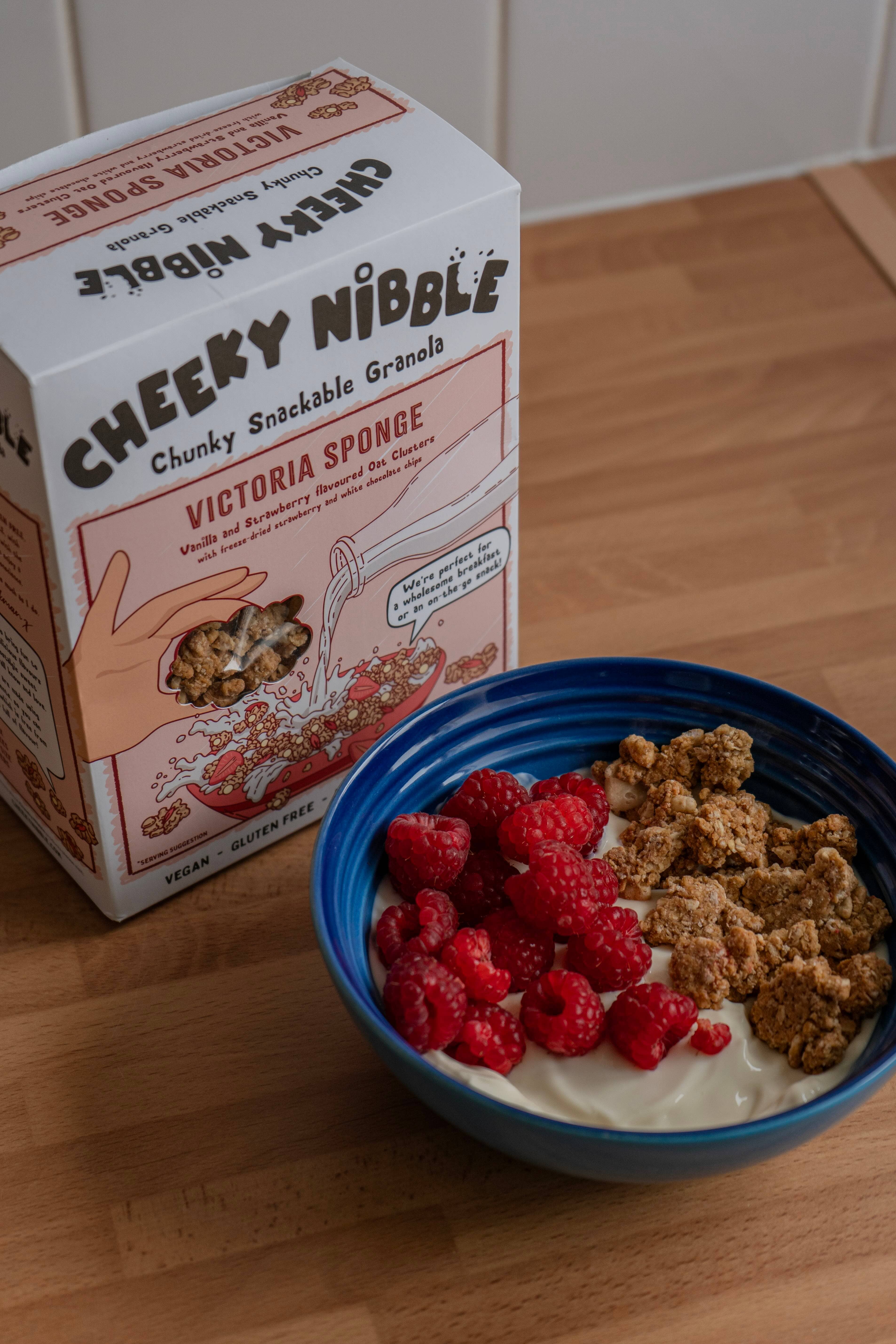 Cheeky Nibble – wholesale Granola – Victoria Sponge Granola - Gluten Free2