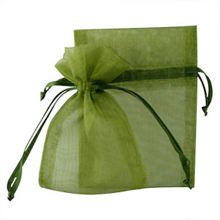 Zakka - Wholesale Gift Bag - 100pcs Organza Jewelry Gift Bag Pouch 2.75"X 3.5" (7 x 9 cm)