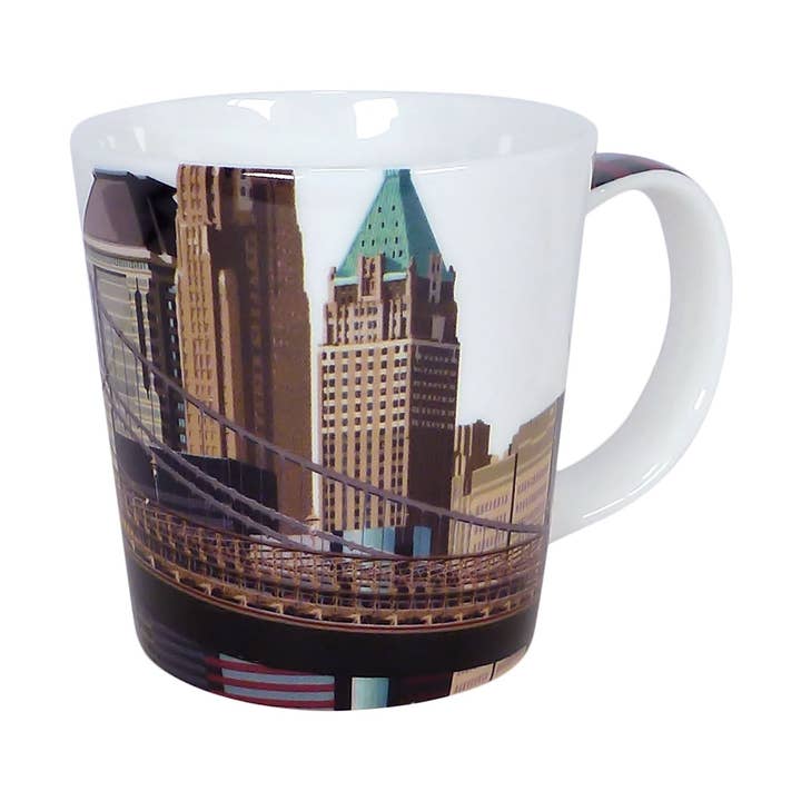 New York Pier 17 Mug for wholesale by Leslie Gerry