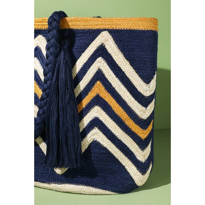 Malaka Sac à bandoulière en jute Malaka en vente sur Faire3