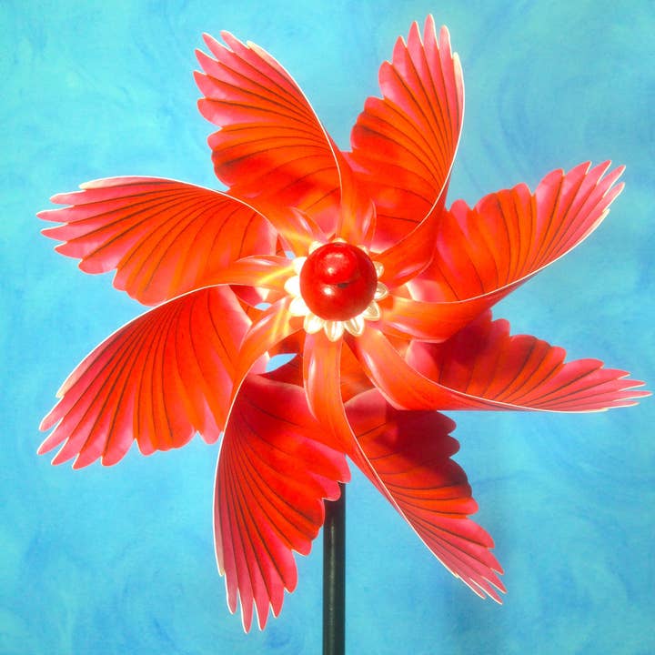 Paper Arboretum – Großhandel Windspiel – Roter Kardinal Windrad Windspinner Whirligig Windmühlenventilator