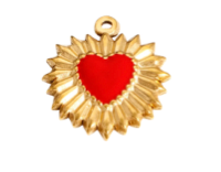 Coco Luna Collection - Vente Breloques/médailles personnalisées - Charms Cœurs et Nœuds8