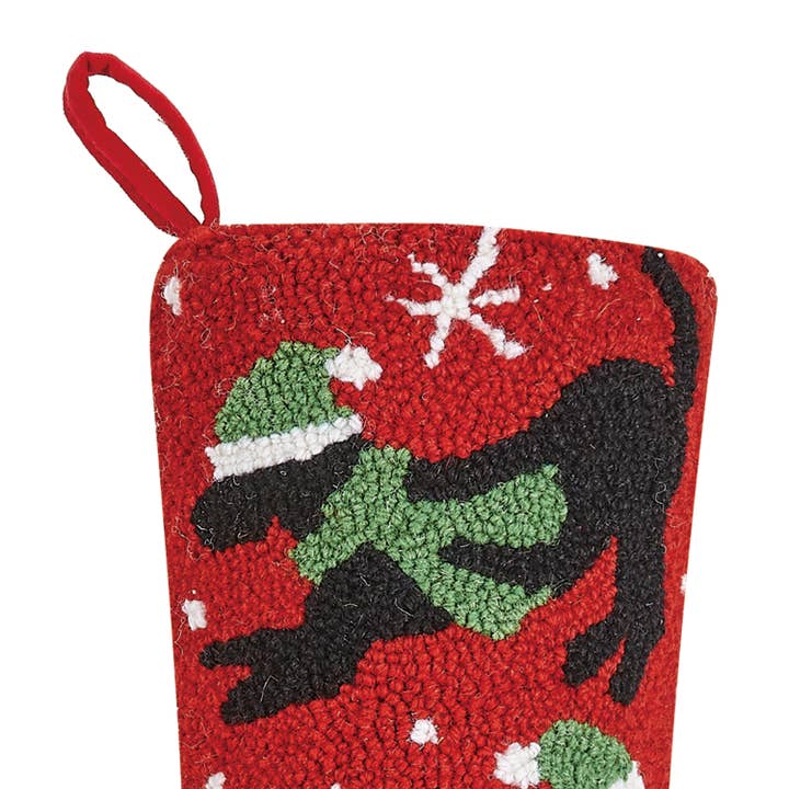 Peking Handicraft - Wholesale Holiday Stocking - Labrador Trio Hook Stocking1