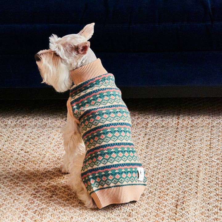 Nooee pet - Wholesale Pet Sweater - Dog - Nooee Pet X Demy Lee Wool Jacquard Sweater