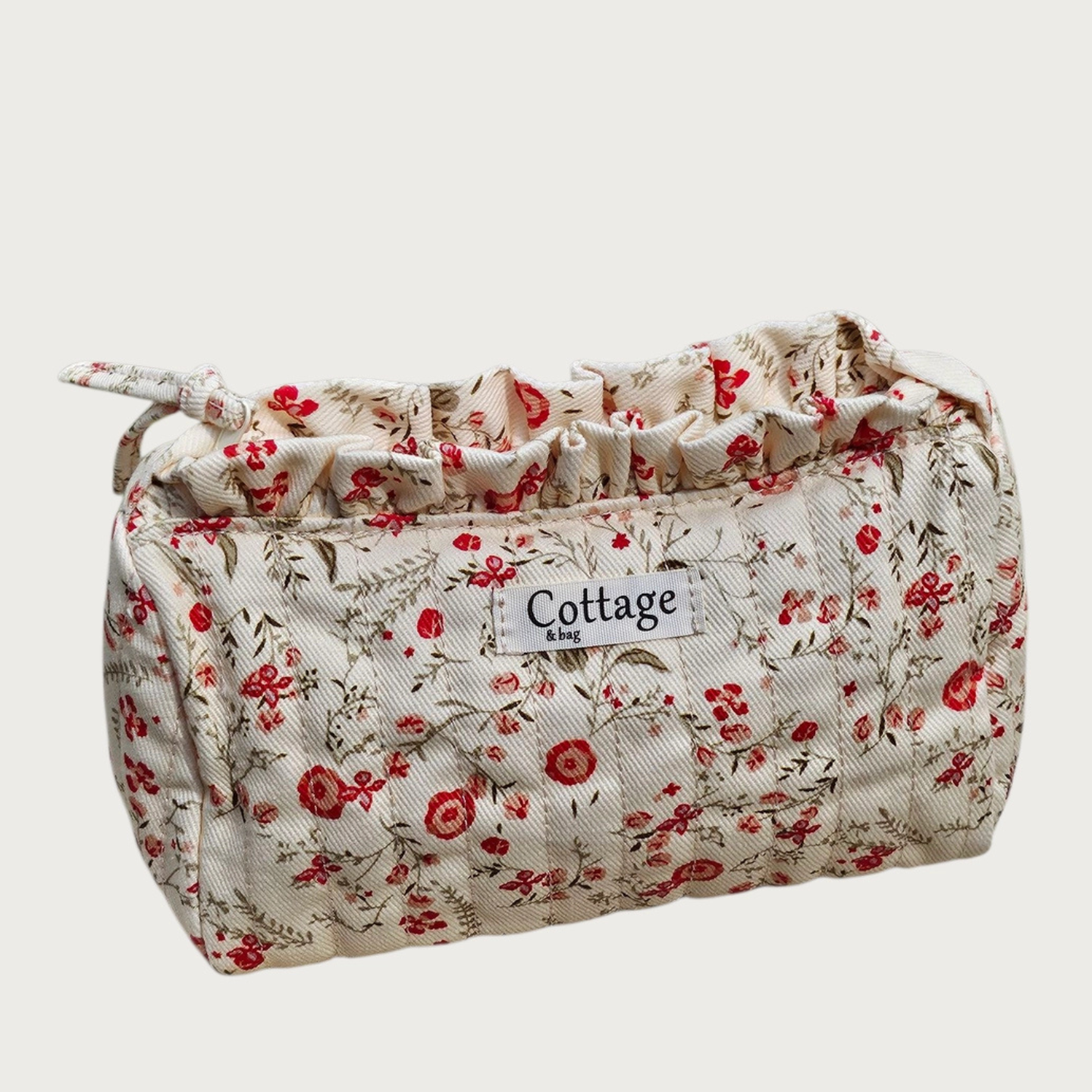 Royal marais - Venta al por mayor Bolsa para maquillaje - Neceser de maquillaje con volantes 100 % algodón4