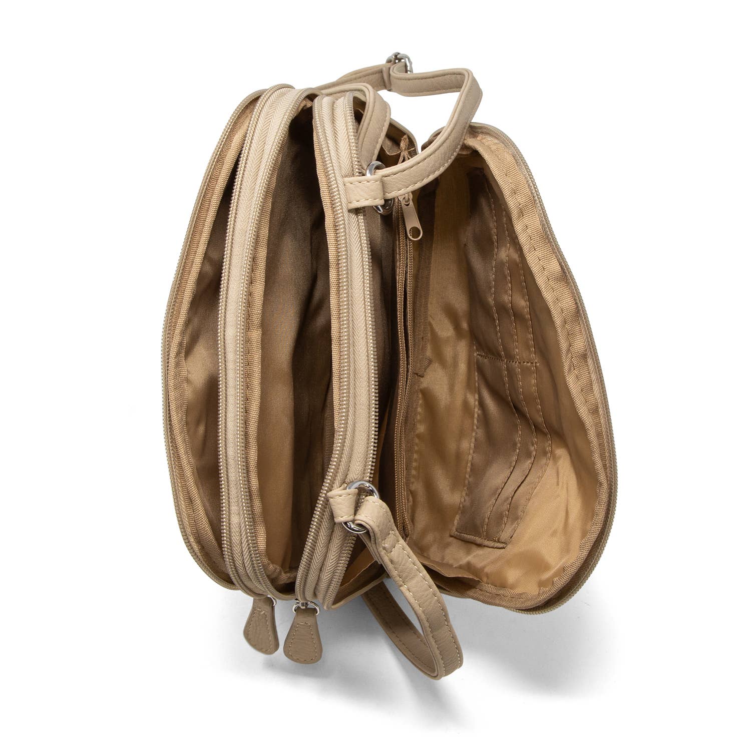 Multisac Handbags - Wholesale Crossbody Bag - Women's - Multisac Zippy Triple Compartment Crossbody49