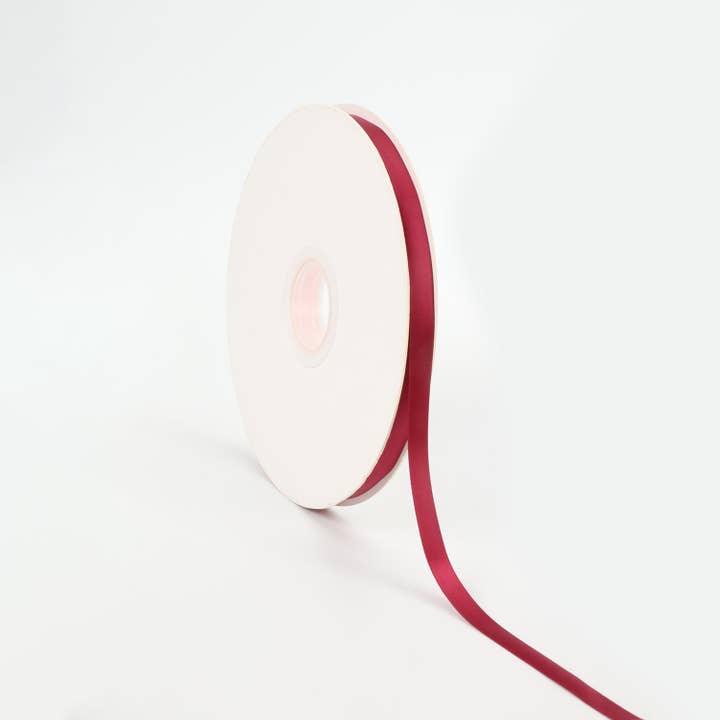 Single Face Satin Ribbon | Scarlet (260) for wholesale by LA Ribbons Wholesale