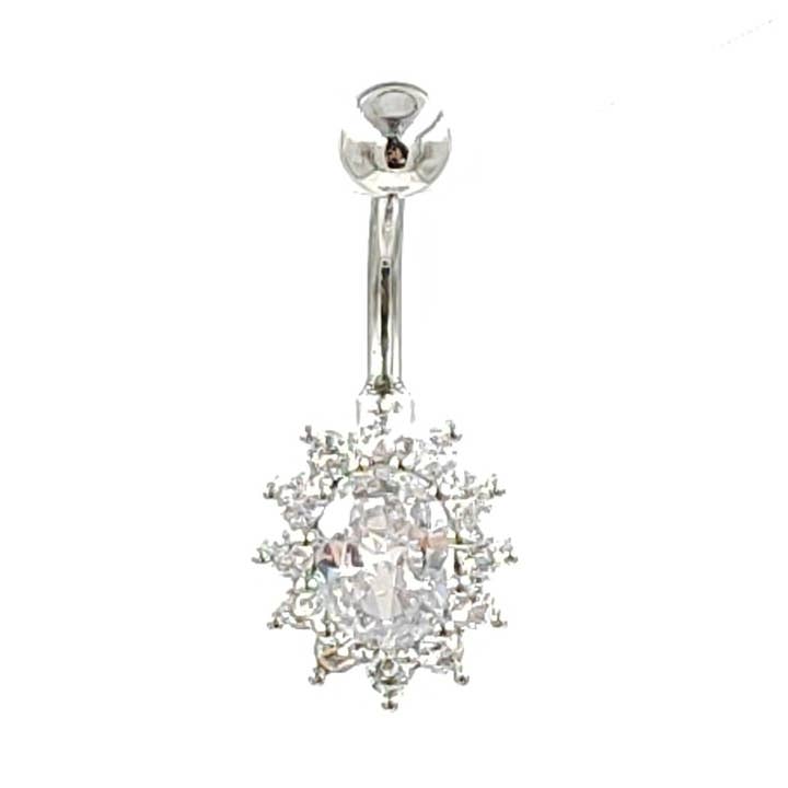 Piercing da ombelico a spillo con strass per la vendita all'ingrosso da parte di MYLENE ET FELIX