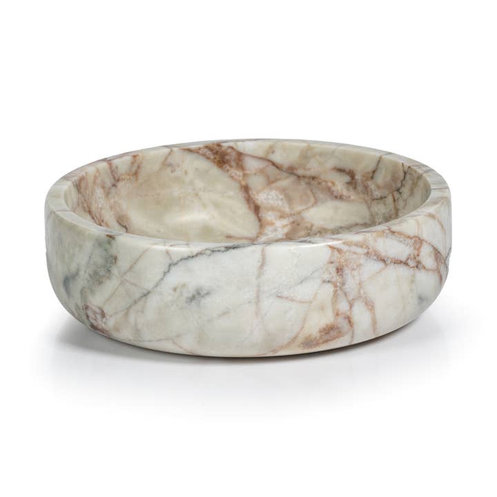 Rosso Verona Matte Marmor Skål for engroshandel hos Zodax