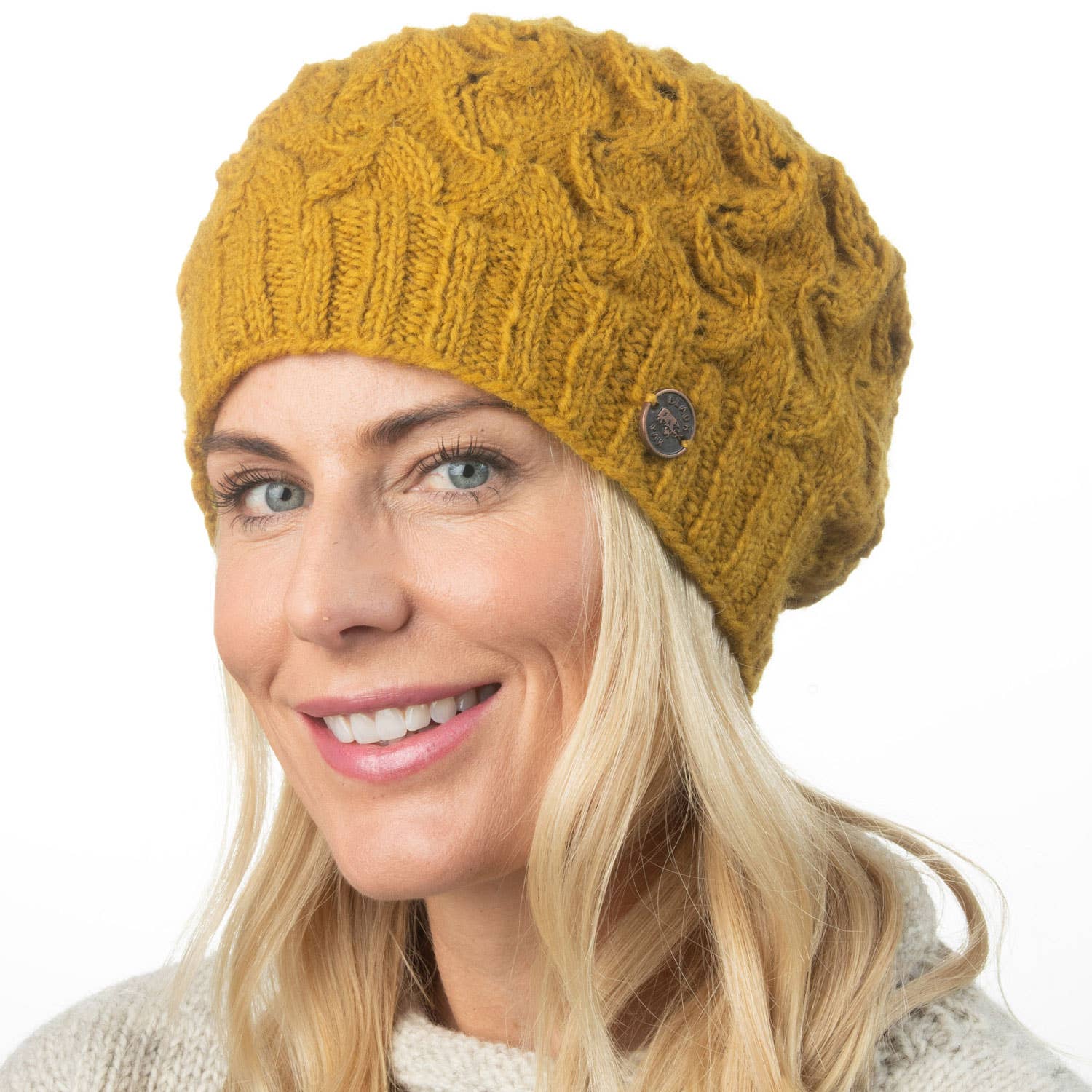 Black Yak Ltd - Wholesale Beret - Women's - Scroll Beret Pure Wool Hat - Knitted - Fair Trade11