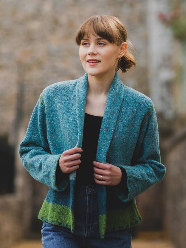 Cavan Mosaic Jacke für den Großhandel von Knitted in Edinburgh