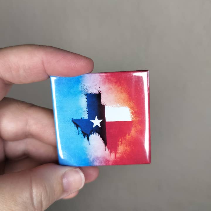 Solana Photo Magnets - Wholesale Magnet - Custom Photo Magnet 2x2 inch square, button style2