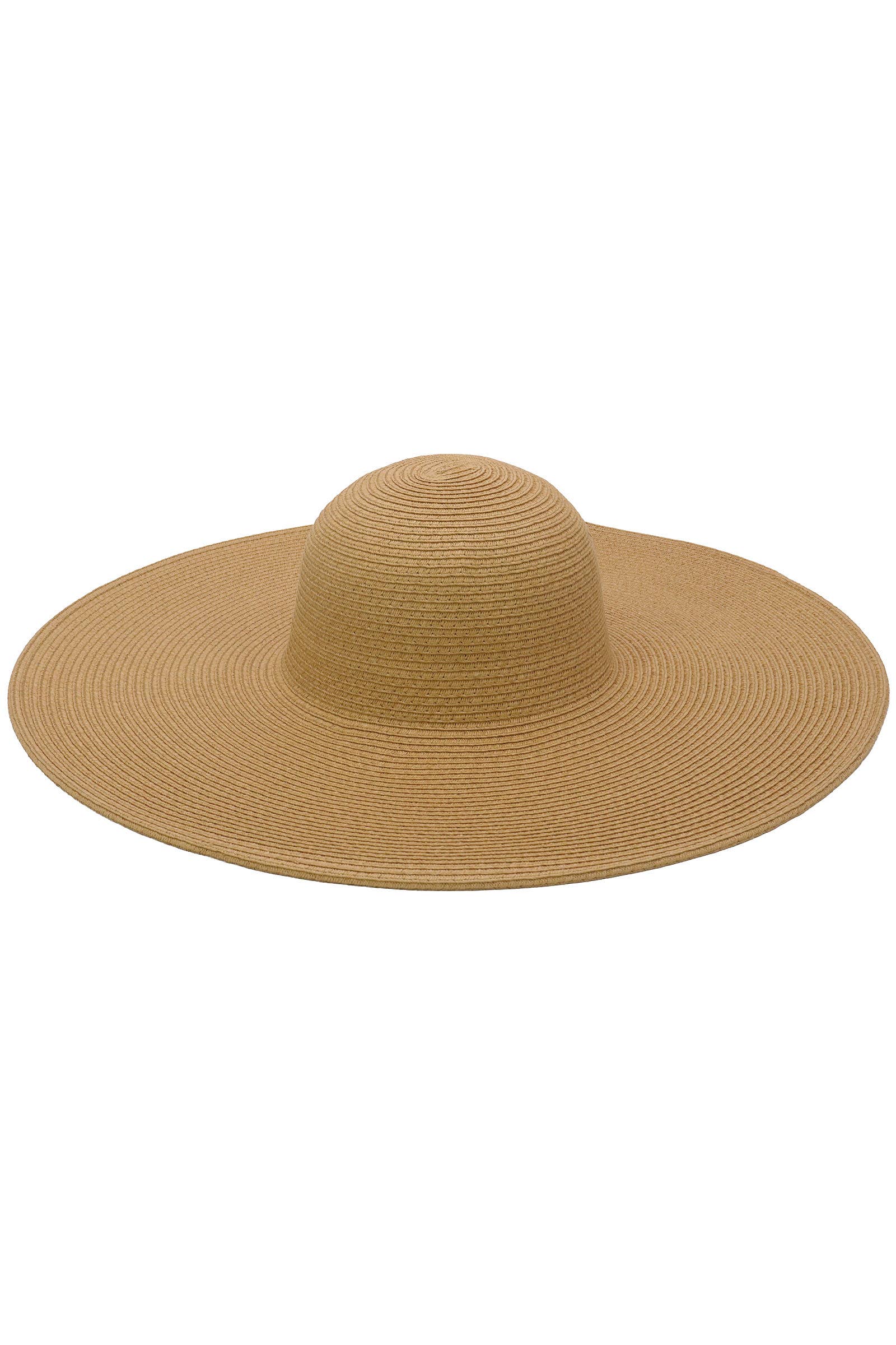 Cap Zone - Wholesale Straw Hat - Women's - Matte Solid Heavy-weight Floppy Straw Sun Hat23