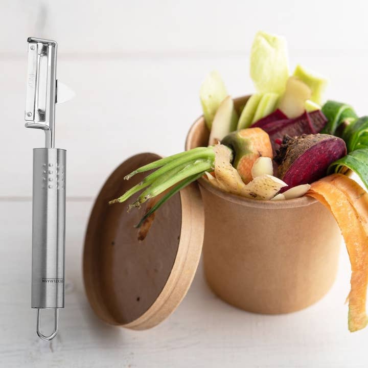 Fackelmann - Wholesale Kitchen Tool/Gadget - Fackelmann Oval Stainless Steel Vegetable Peeler3