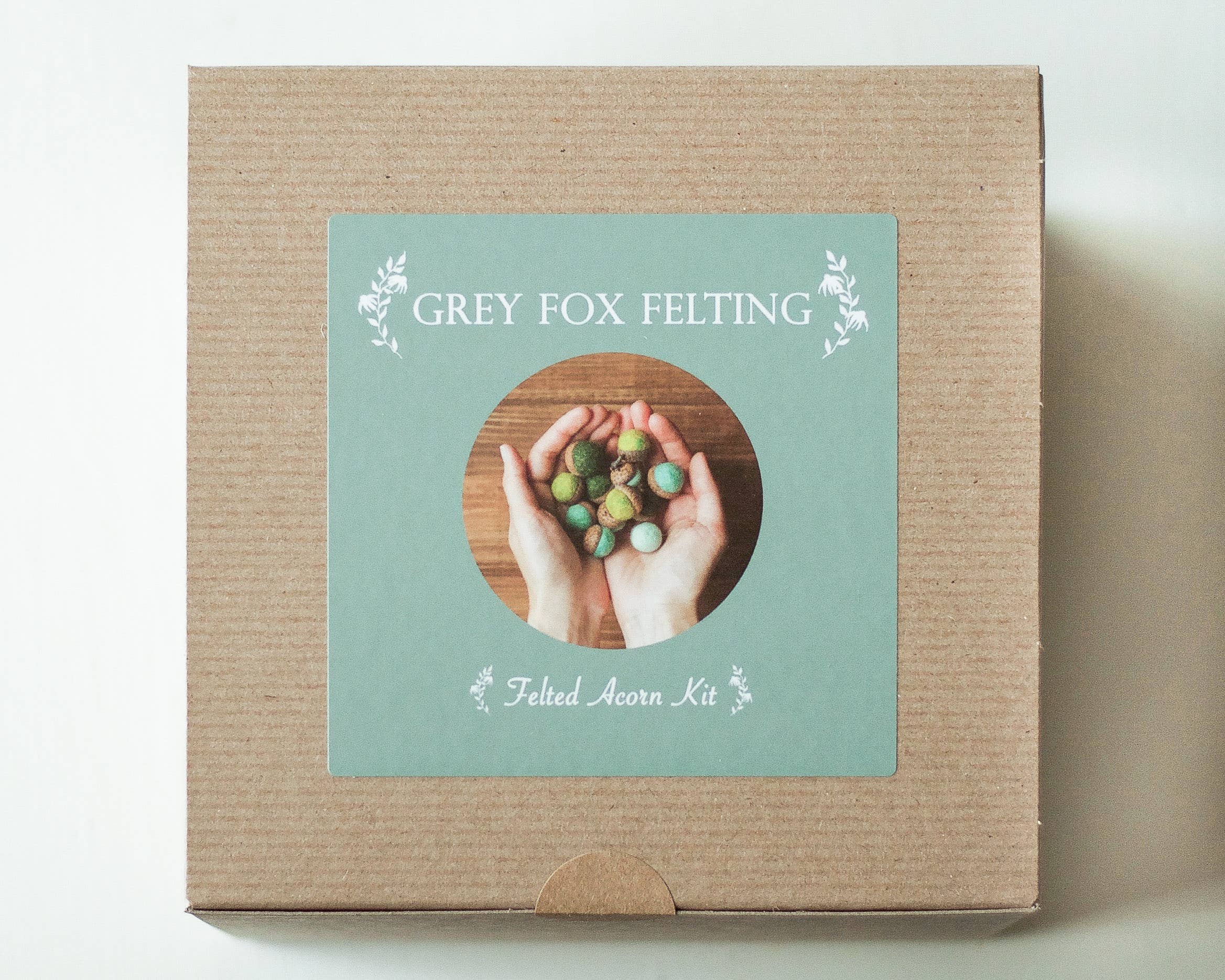 Grey Fox Felting – Kit de artesanato DIY por atacado – Kit de Bolotas Feltradas - Feltragem a Úmido1