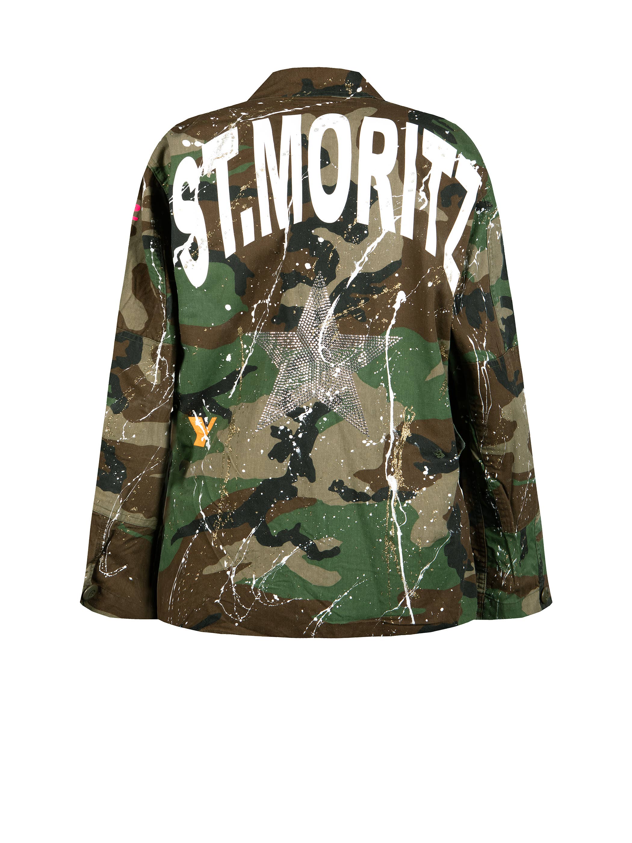 apiedinudinelparco - Wholesale Jacket - Women's - WOODLAND MILITARY JACKET CUSTOM LUXURY UP-CYCLED UNIQUE GLAM3