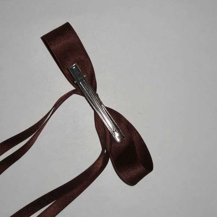 Wholesale TRENDING: Satin Bow Hair Clips Stylish Accessory Wholesale TRENDING: Satin Bow Hair Clips Stylish Accessory