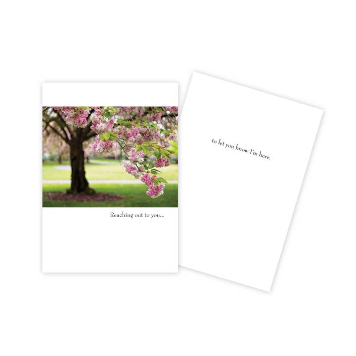 Tree Blossom Thinking of You Card for wholesale by Sun Day Greetings