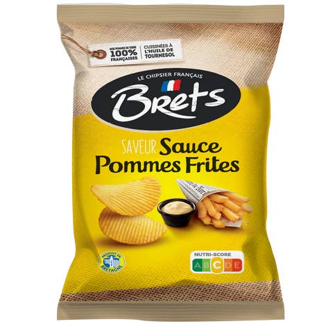 123bonbon – wholesale Crisps – BRET'S French Chips Flavor Sauce Fried Apple