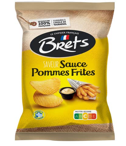 123bonbon - Wholesale Chips - BRET'S French Chips Flavor Sauce Fried Apple