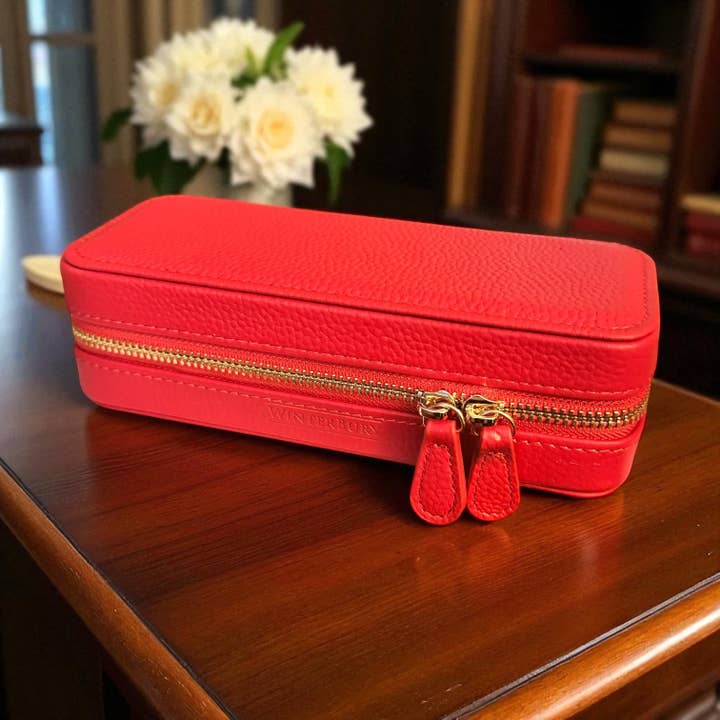 WinterBury All Red Tool Case for wholesale by WinterBury Fine Leather Goods